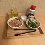 界 秋保 - 豆腐のトッピング