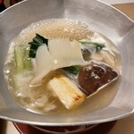 界 秋保 - 台の物　ふかひれ利休鍋