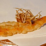 鮨やまか - 車海老の天ぷら