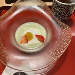 界 秋保 - 甘味　ずんだと蔵王ヨーグルトの松島仕立て