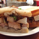 パーラー江古田 - 2010.1月　チキン、舞茸、蕪、れんこんサンド