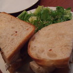 パーラー江古田 - 2010.1月　チキン、舞茸、蕪、れんこんサンド