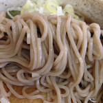 東西そば - 生麺らしいもっちり感有り