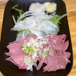 やきとん まるわ - タン･ハツ刺し￥450　2025.7.8