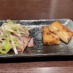 都来 - ほろ酔いセットのおつまみ(アップ)♪