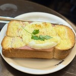 ヒロコーヒー - ■ハムエッグトーストセット ￥858