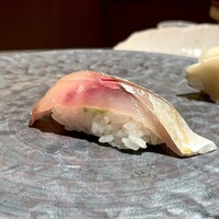 鮨なかの - 関アジ