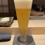 鮨 一 - 生ビール(白穂乃香)