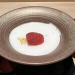 鮨 一 - ライチのムース