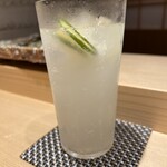 鮨 一 - すだちサワー