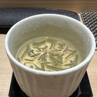 鮨 一 - じゅんさいの冷製茶碗蒸し