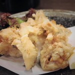 函館 開陽亭 - 舞茸天ぷら