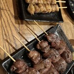 炭焼酒場 舌屯 - ぼんじり 白レバー