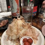 炭焼酒場 舌屯 - じゃことかつお節のおにぎり