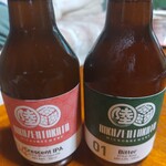 クラフトビール醸造所 陸前高田マイクロブルワリー - クレセントＩＰＡ　650円
ビター　650円
