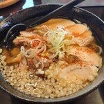 麺工房 華みずき - 一味入れてまた旨し