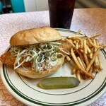 BASHI BURGER CHANCE - ネギ塩フィッシュバーガー