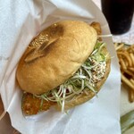 BASHI BURGER CHANCE - ネギ塩フィッシュバーガー