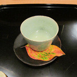 祇園もりわき - 最初に玄米スープ