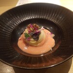 RISTORANTE IL NODO - カッペリーニ（ソースを入れた後）