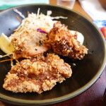 練馬食堂 汁とめし - 唐揚げ定食　840円