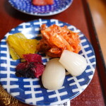 練馬食堂 汁とめし - 取り放題のお漬物は４種類