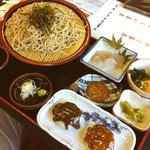 百楽庵 - 御嶽御膳、うまい！ 1400円。