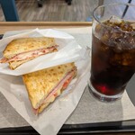 アンデルセン - 料理写真:モーニング・ハムチーズサンドセット