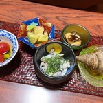 旅館 なわ井 - 前菜たち