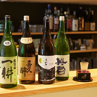 「土地の食材には土地の酒が合う」をテーマに日本酒を厳選