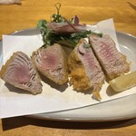 石巻天ぷら 和 - 初カツオの天ぷら