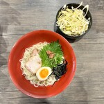 本丸亭 - 梅しそ冷麺（夏季限定）と味付ネギ