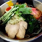 中華麺房 東龍 - 「冷し中華」着皿＼(^o^)／