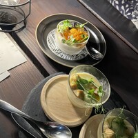 フレンチ串揚げBEIGNET 東京 - ズワイ蟹と魚介のタルタル フレンチ串揚げBEIGNET 東京 - ズワイ蟹と魚介のタルタル