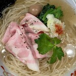 真 卓朗商店 - 冷やし煮干し塩らぁ麺〜ヒヤニボ〜