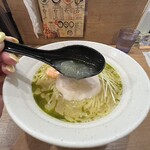 鶏専門 らーめん銀 - 冷やし塩ジュレラーメン（夏季限定）