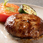 Royal Garden Cafe - 料理写真:石窯焼きビーフハンバーグ　スパイス