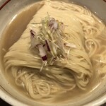 鴨出汁中華蕎麦 麺屋yoshiki - 貝出汁冷やしそば（かけ冷やし）～塩