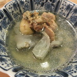 うを徳 - スッポンの具入りスープ、出汁がすごい！！