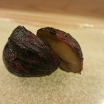 うを徳 - 栗の渋皮煮。秋ですね〜♪