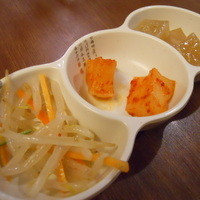 百済 - おかず三品