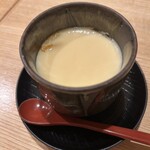 雛鮨 - 茶碗蒸し、ゆず効いててうまい、銀杏入り