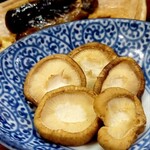 やきとり新盛 - し片面焼のしいたけ焼