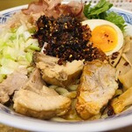 つけめん桜の如く - ラー油と辣油