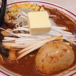 蒙古タンメン中本 - トッピング具材アップ