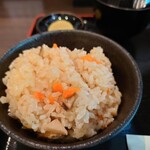 創作うどん ほしの - 大盛りかやくご飯