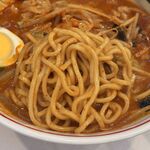 蒙古タンメン中本 - 麺アップ