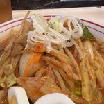 蒙古タンメン中本 - シャキシャキの野菜