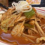 蒙古タンメン中本 - シャキシャキの野菜