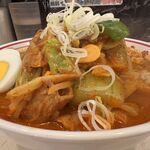 蒙古タンメン中本 - タップリのシャキシャキ野菜